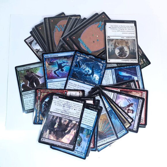 52 MAGIC THE GATHERING CARDS - MIXED SETS - COMMONS - UNCOMMON - RARES + FOIL - Picture 3 of 4